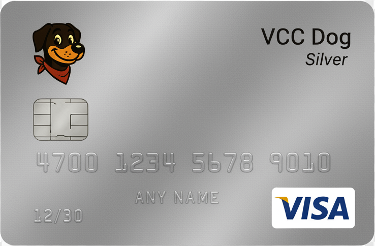 Silver Crypto Virtual Card